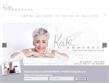 Tablet Screenshot of kate-emmerson.com