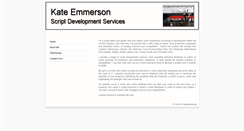 Desktop Screenshot of kate-emmerson.co.uk